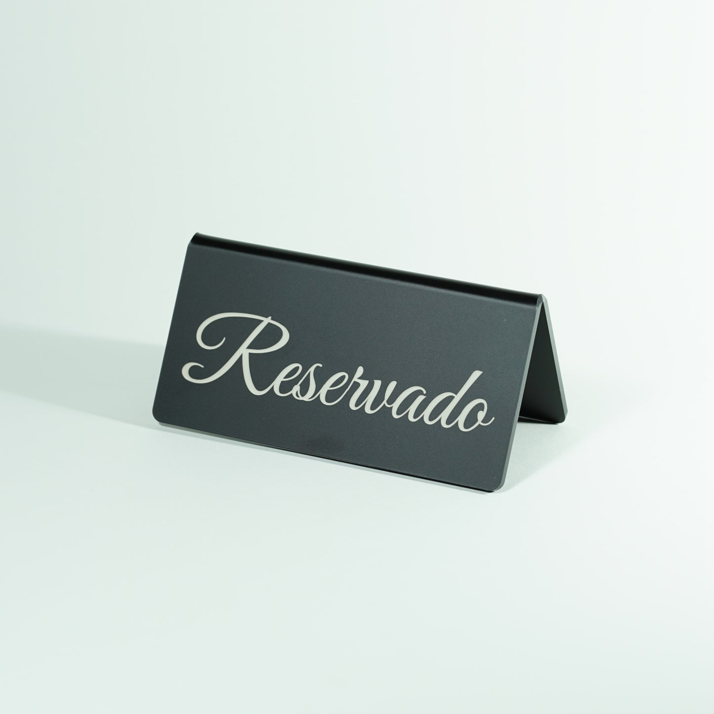 Placa de Reservado em Acrílico